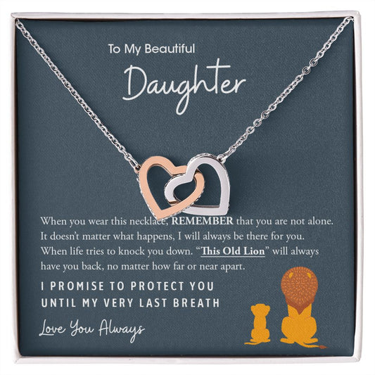 My Beautiful Daughter | I will protect you - Interlocking Hearts