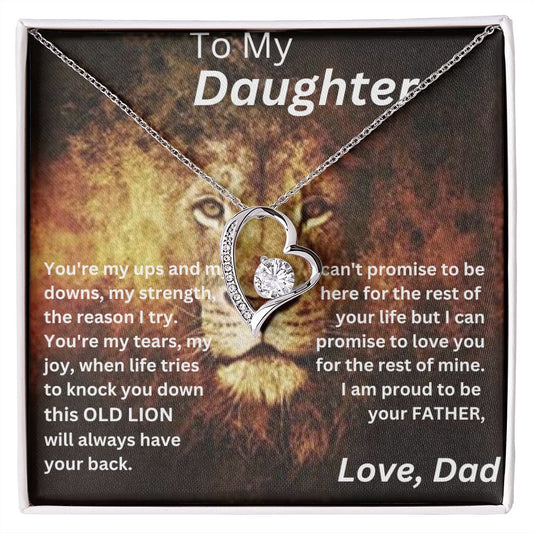 Daughter CHRISMAS Gift form Dad, You are the reason....